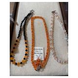 Three Beaded Jewelry Pieces