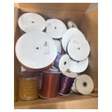 Boxed Assortment of Ribbon Spools