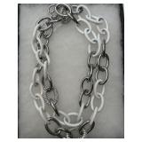 Ann Taylor Enamel Crystal Necklace