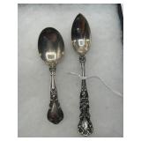 2 Sterling Silver Spoons