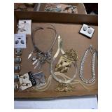 Jewelry Lot with Earrings and Necklaces