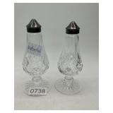 Waterford Crystal Salt and Pepper Shakers