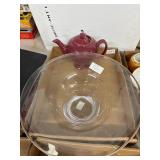 McCormick Teapot and Simon Pearce Bowl