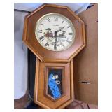 Daneker Octagonal Wooden Wall Clock