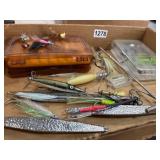 Fishing Lure Lot with Cases