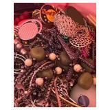 Craft Jewelry Bag with Mixed Items