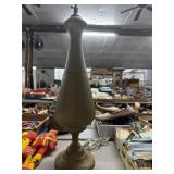 Islamic brass Table Lamp with Embossed Design