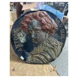 23-Inch Antoon Van Dijk Wall Plaque