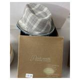 Hats in Arnold Constable Box