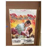 Gone With the Wind Movie Poster, 26x40