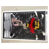 1988 Freddy Krueger Metal Sign