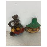 Hand-Painted Ceramic Bottles