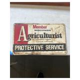 Wisconsin Agriculturist Protective Sign
