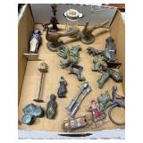 Cast Iron and Metal Figurines