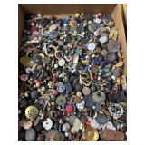 Vintage Buttons and Beads Lot