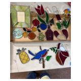 Stained Glass Ornament Lot