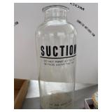 Glass Suction Bottle by J. Sklar Mfg. Co.