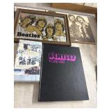 Beatles Memorabilia Lot with Framed Art