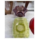 2pc uranium bowl & Purple bowl