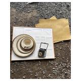 Lenox Eclipse Plates with Glass Box