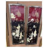 Asian Wall Panels, 12x36
