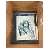 John F. Kennedy and 8 " Statue of Liberty Memorabi