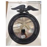 15-Inch Metal Wall Eagle Mirror