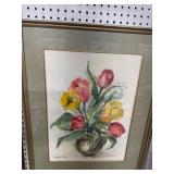 Watercolor Painting of Floral Bouquet