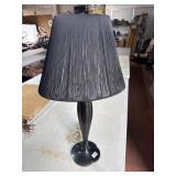 Black Modern Table Lamp with Shade