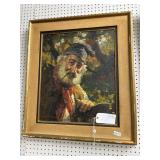 Giovanni De Martino Framed Oil Painting