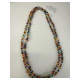 Multicolor Gemstone Chip Bead Necklace