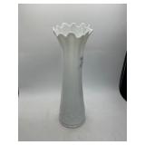 Westmoreland Milk Glass Vase, 14-inch