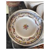 12 Mintons China Plates with Floral Design