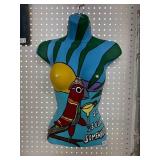 3D Torso Artwork Painting, 24 Inch Tall