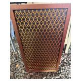 EMI Wooden Speakers with Grilles