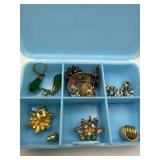Earrings with Storage Case