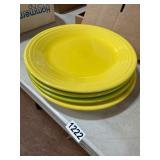 4 Fiesta Ware 12-Inch Plates