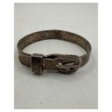 Tested Sterling Silver Mexican Belt Bracelet