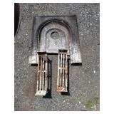 Cast Iron Fireplace Insert and Grates