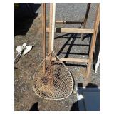 Wooden Handled Fishing Net