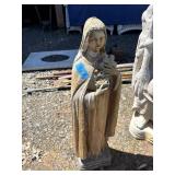 Religious Statue with Broken Head