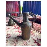 Bronze Pitcher with Long Spout and Handle