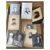 Antique Photograph Lot with Frames