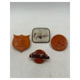 1960s Boy Scout Neckerchief Slides