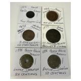 1800s World Coins