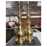Brass Asian Decor Lamps