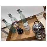 Antique Bottles and Assorted Items
