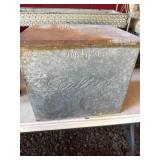 Galvanized Sealtest Milk Cooler Box