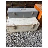 Three Wooden Storage Boxes