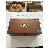 P. Lorillard Co. Wooden Box with Inlays